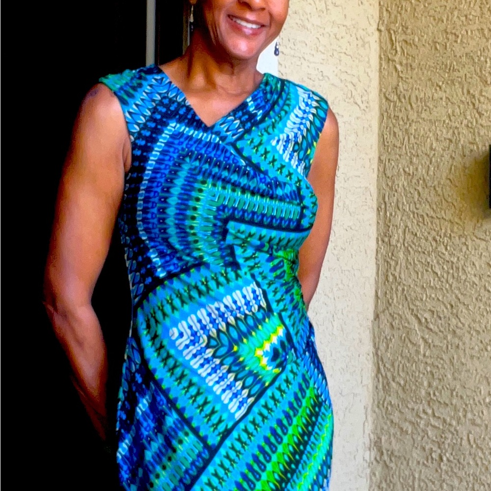 Body-can Shift Dress, Size 4